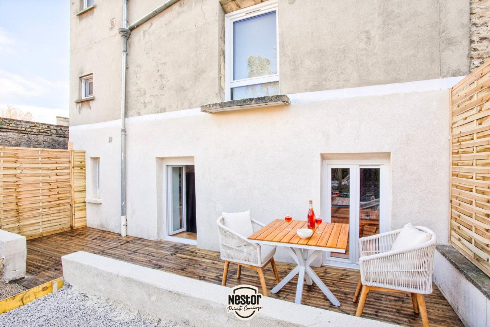 Apartament La Casa Valens - Petanque, Convivial & Atypique Caen Zewnętrze zdjęcie