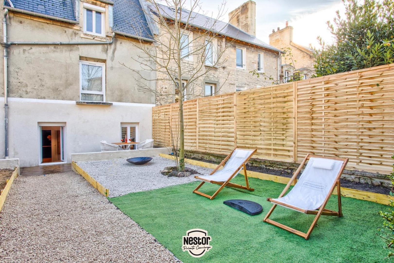 Apartament La Casa Valens - Petanque, Convivial & Atypique Caen Zewnętrze zdjęcie